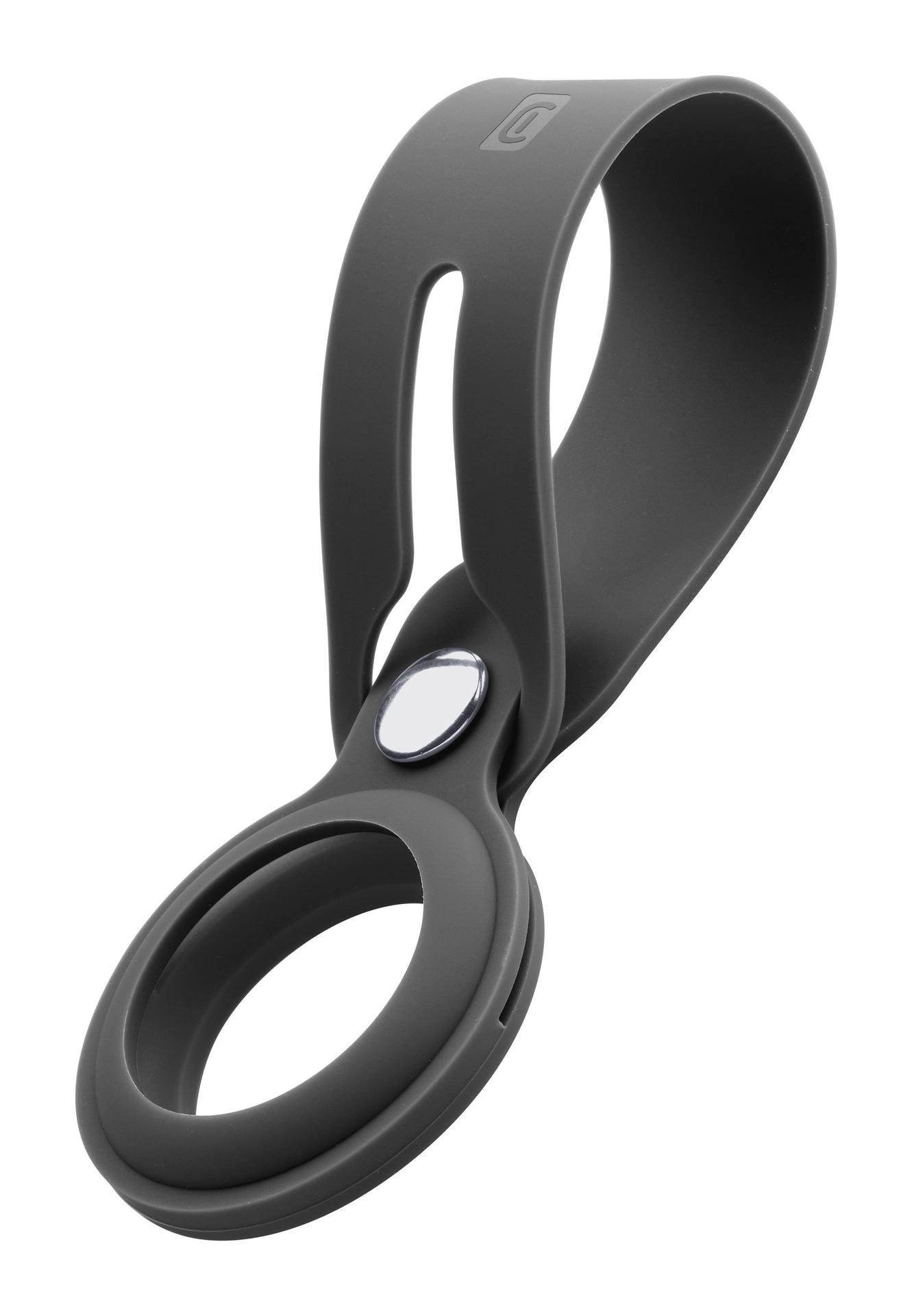 Cellularline Schlüsselanhänger »Airtag Holder Loop für Apple AirTag« integrierter Schlüsselring