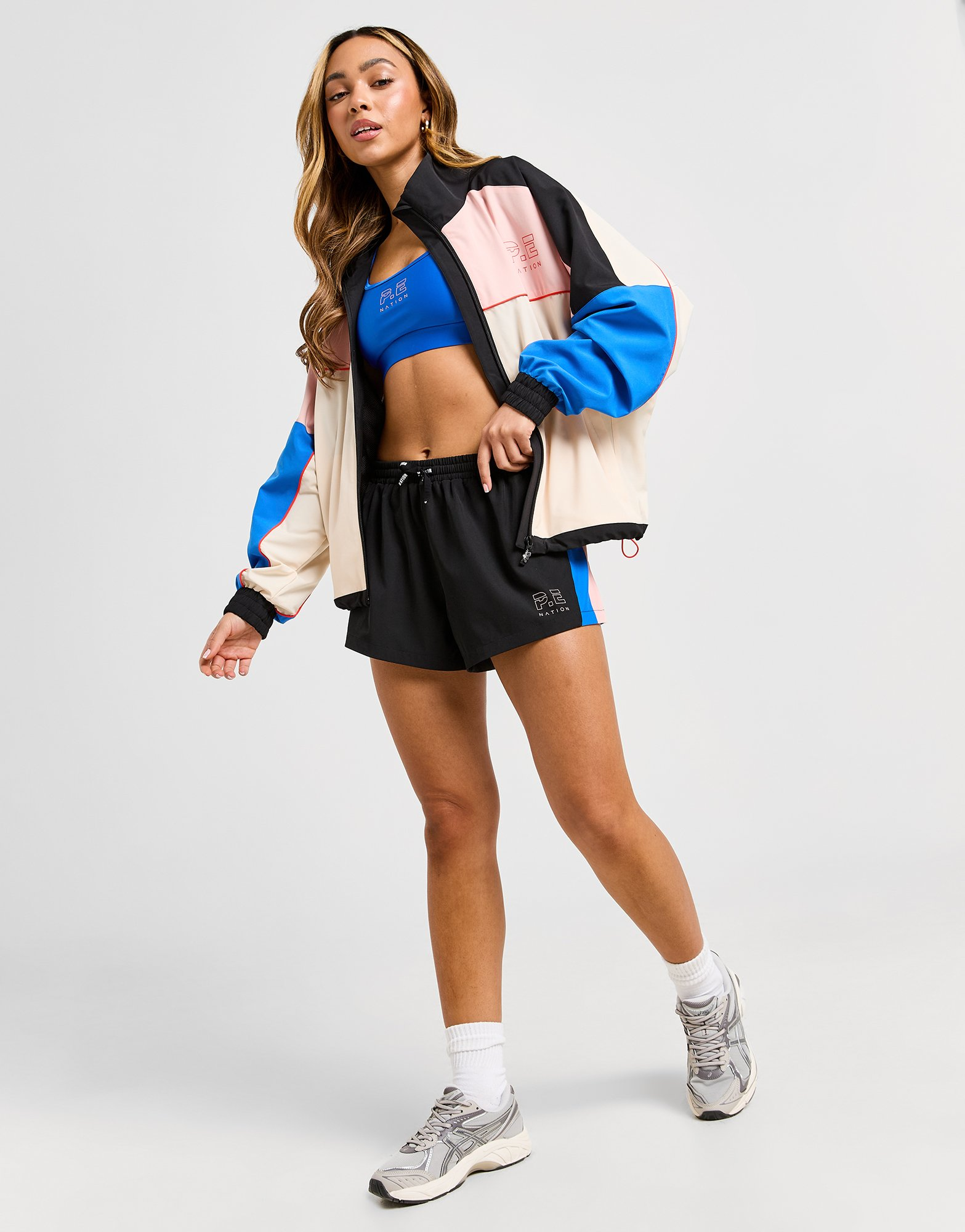PE Nation Veste Form Colour Block Femme