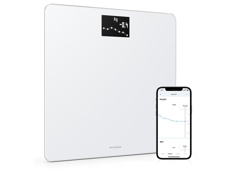 Withings Körperanalysewaage Body Weiss Diagnosewaage