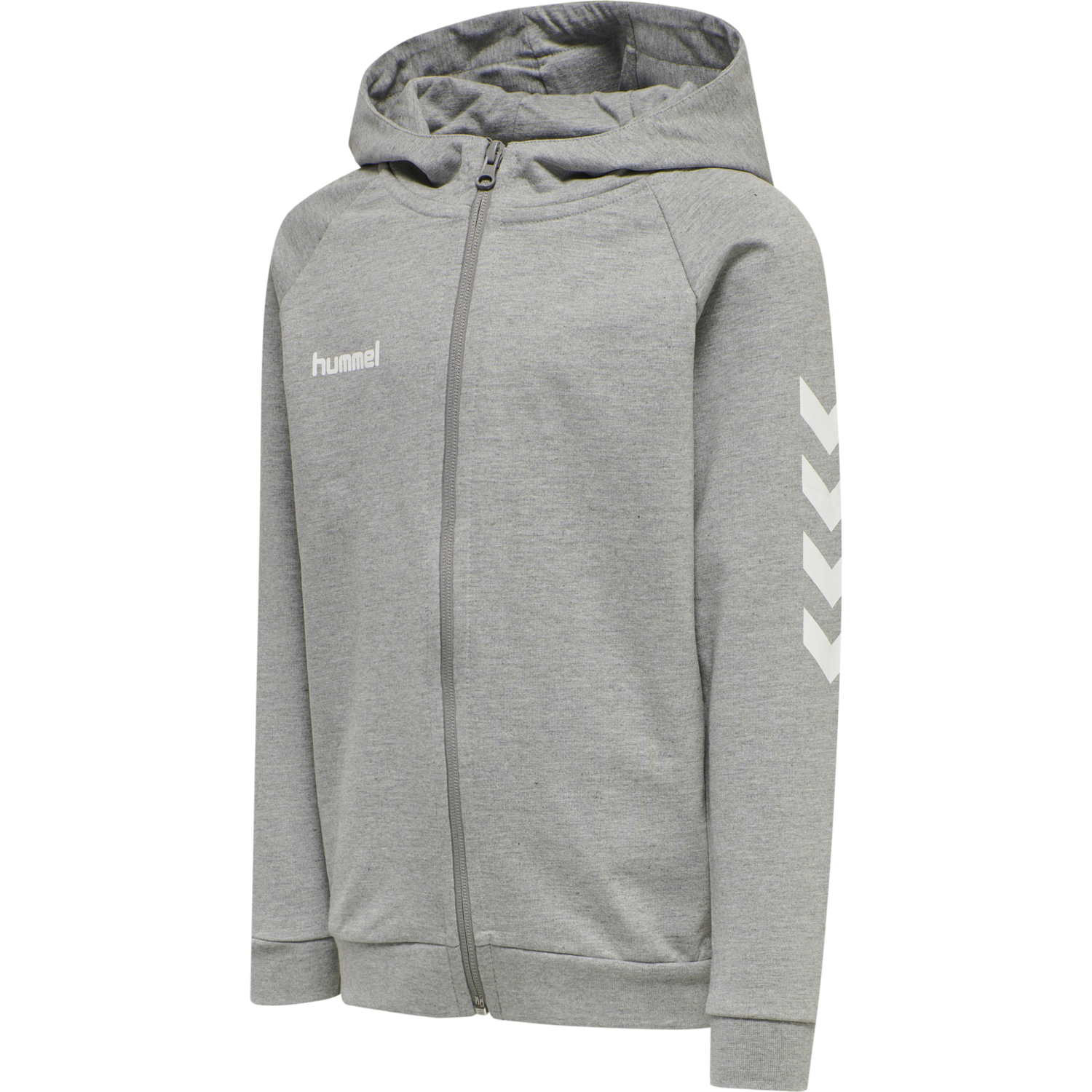 HUMMEL GO KIDS COTTON ZIP HOODIE