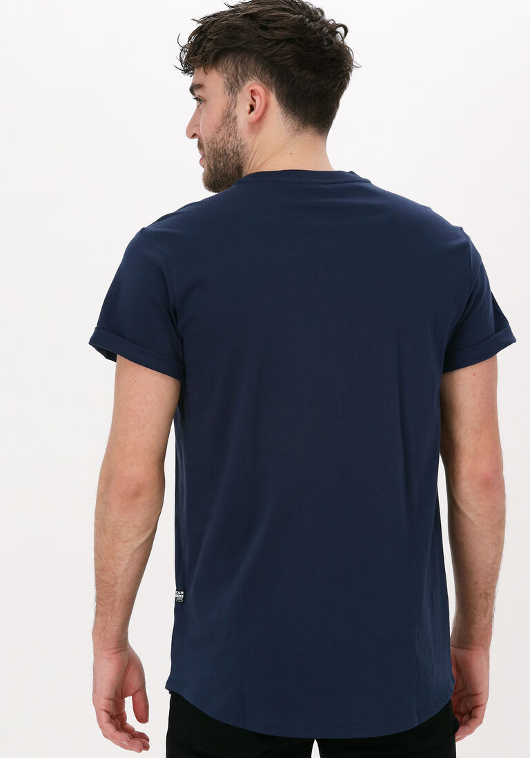 G-STAR RAW donkerblauwe g-star raw t-shirt lash r t s/s