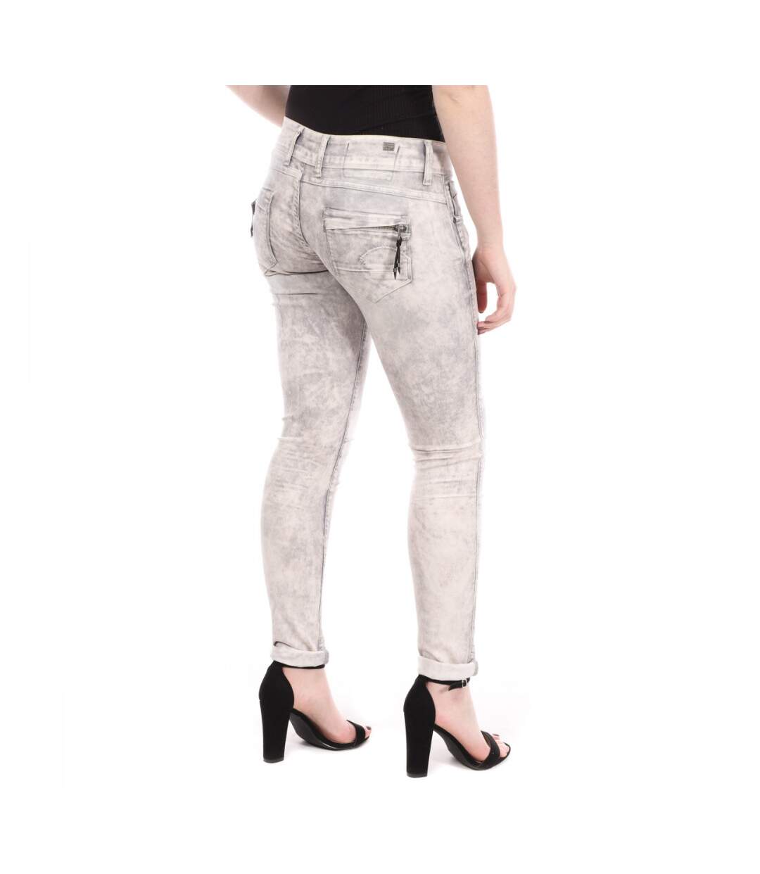 Jean Skinny Gris délavé Femme G-Star