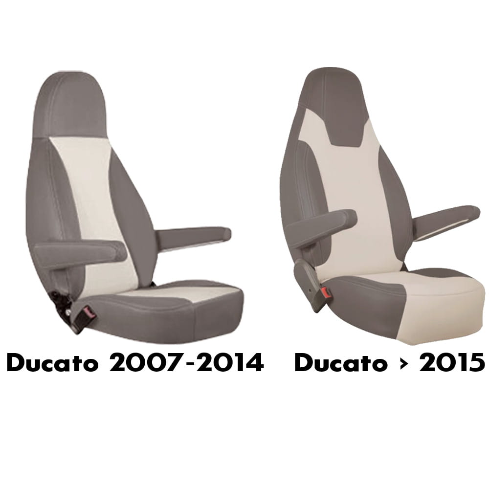 Housses de sièges Fiat DUCATO TAUPE