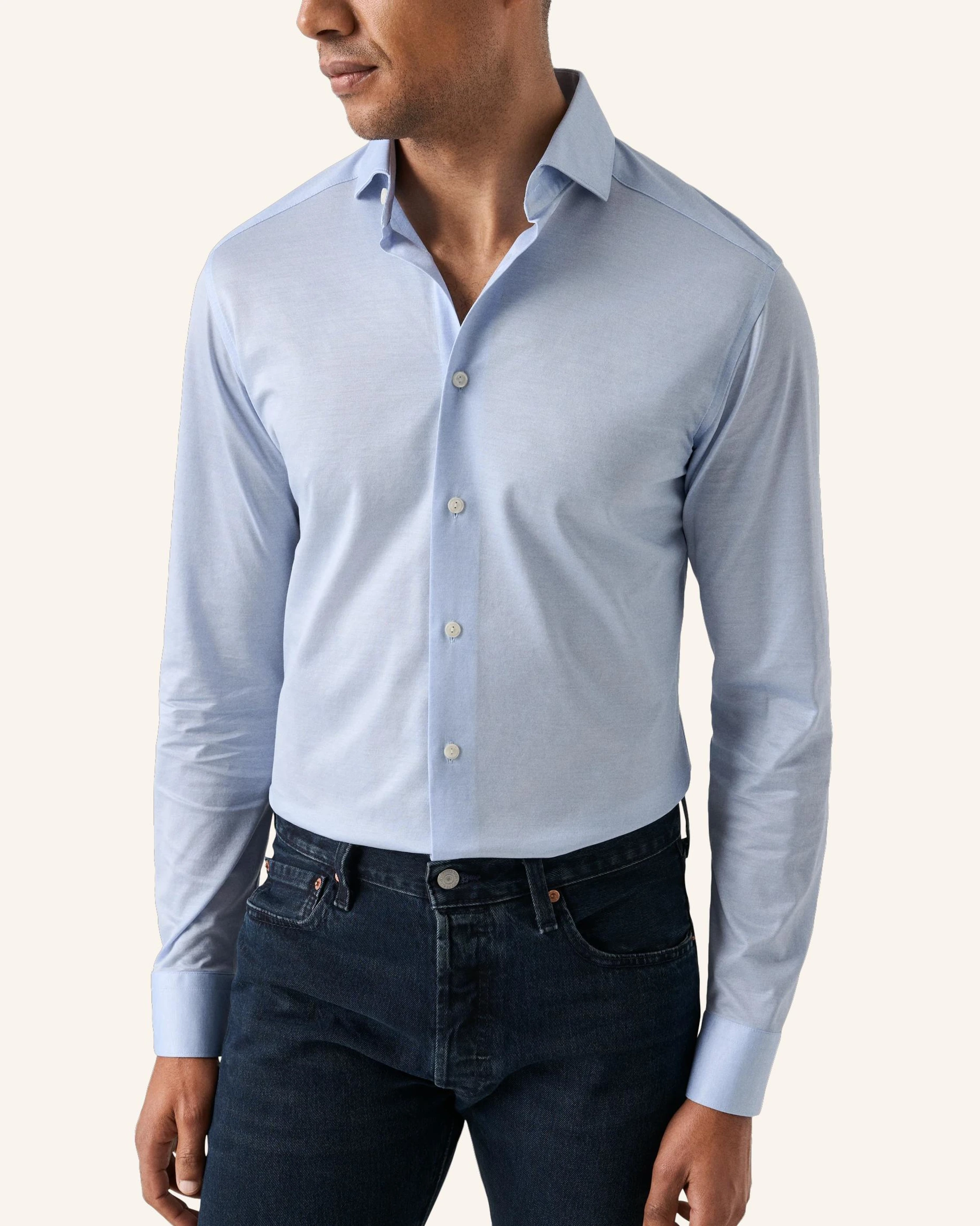 ETON Hemd Filo Di Scozia Baumwolle Slim Fit