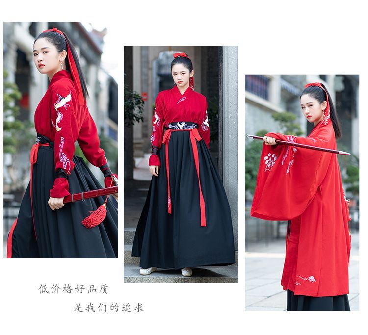 Tangier - Koppelset: Hanfu-top + rok