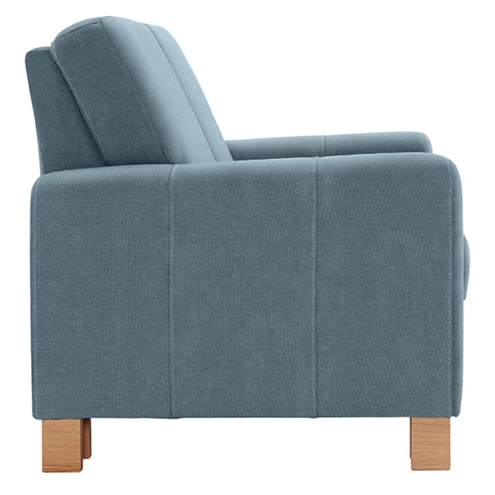 polsterpower 2-Sitzer-Sofa - Belle ice - Basismodell