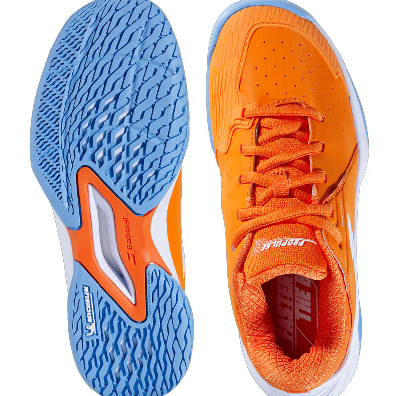 Babolat Propulse junior All Court 2025 orange et bleu