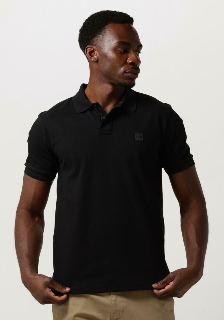 BOSS zwarte boss polo passenger