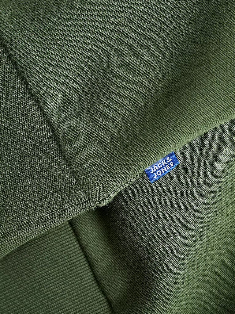 JACK & JONES Jungen Kapuzensweater - Hoodie JJELOGO olive