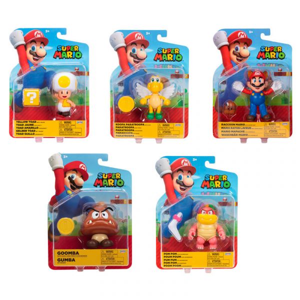Jakks Pacific Super Mario Bros Wave 39 Figura Sortida 10cm