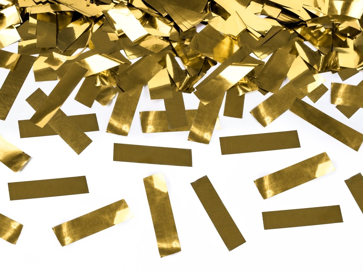 Gouden Confetti Kanon 28cm