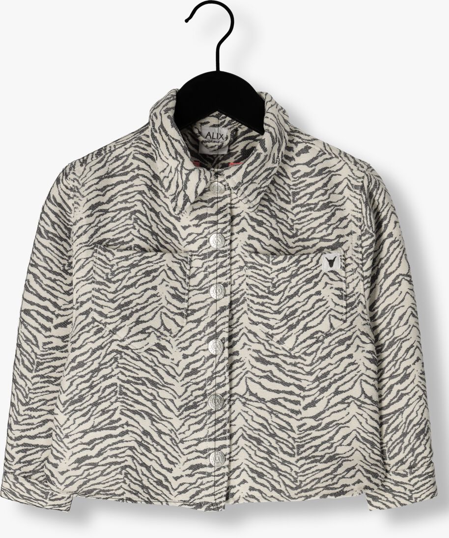 ALIX MINI zand alix mini jack woven tiger jacquard boucle jacket