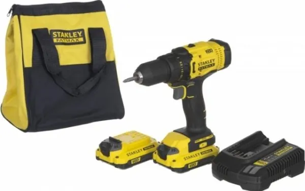 STANLEY 18V bore-/skruemaskine FMCD700C2S