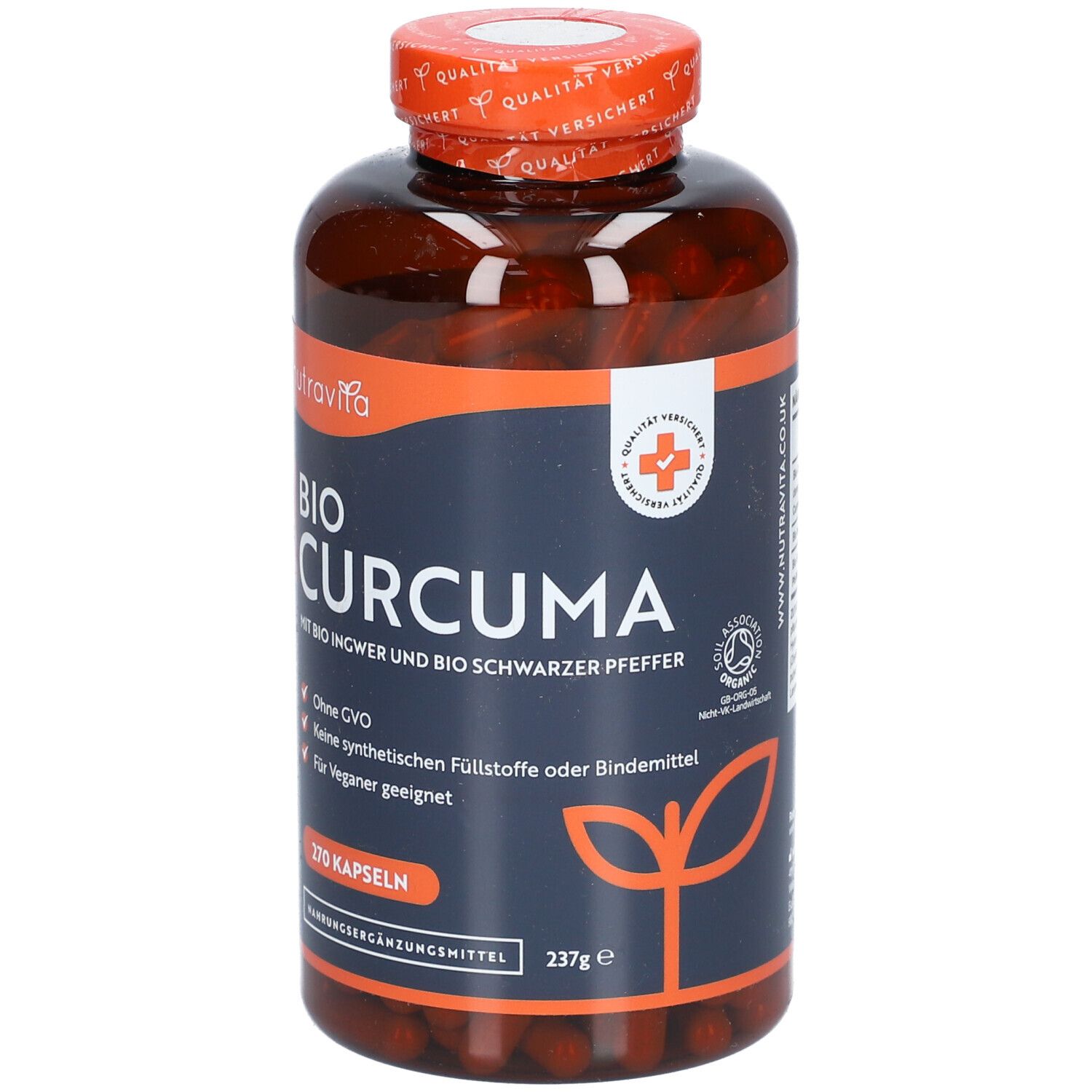 Nutravita Bio Curcuma vegan
