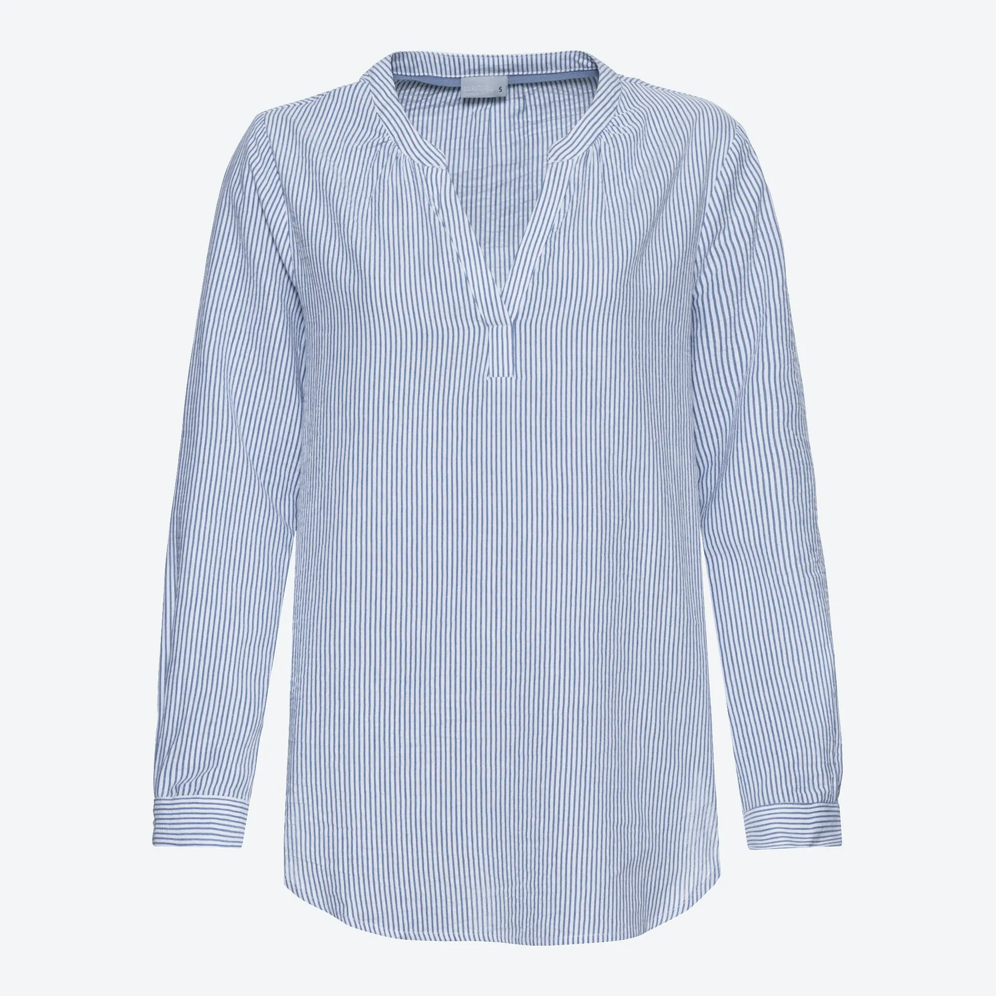 Damen-Seersucker-Bluse