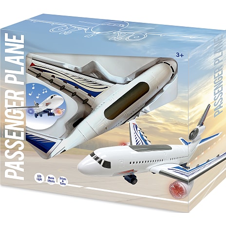 Passagerfly med lys og lyd