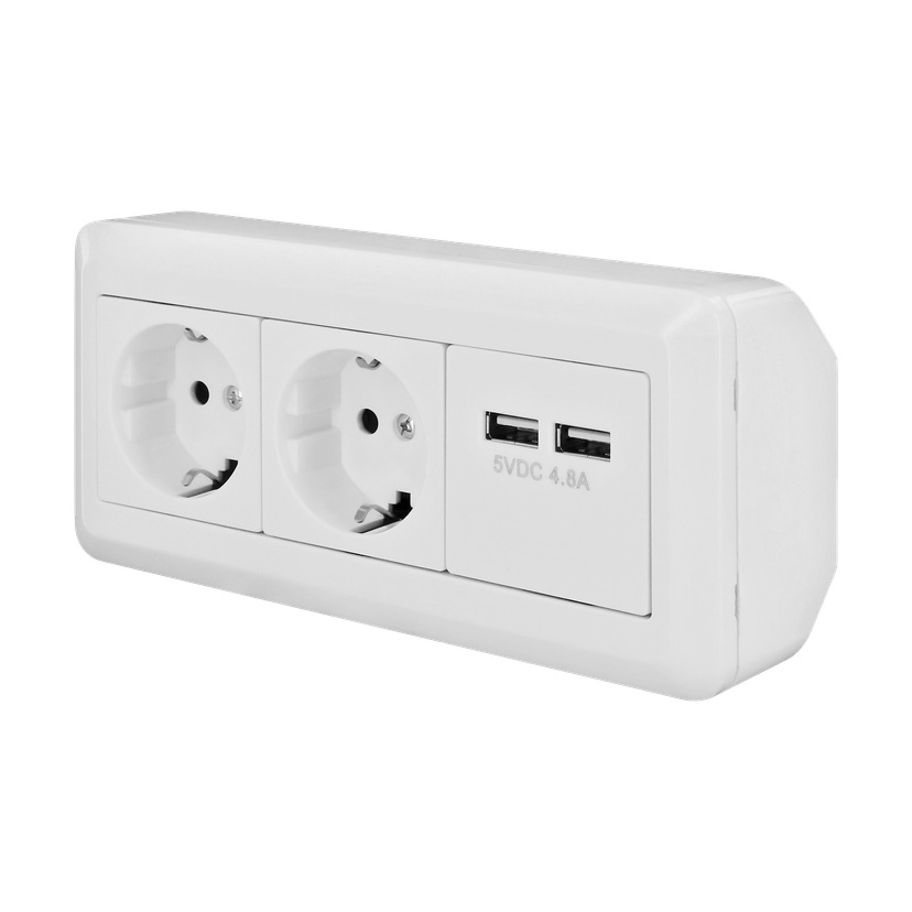 Vegguttak 5 V Max. 4800 mA