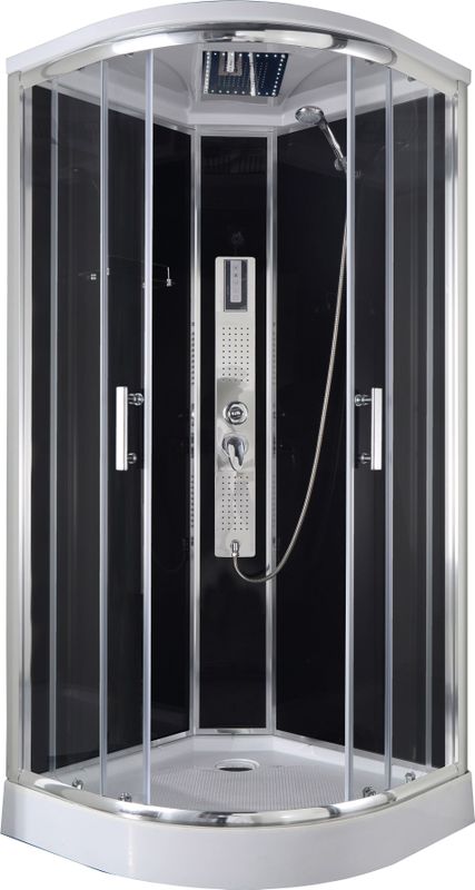 Badstuber - Trend - Douchecabine - Kwartrond - 90x90x210 cm