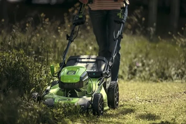 Greenworks GD60LM51SP, Skubbe plæneklipper, 1200 m², 51 cm, 2,5 cm, 8 cm, 55 L