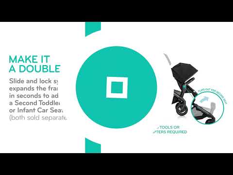 Evenflo Système de Voyage Pivot Xpand - Noir Ayrshire