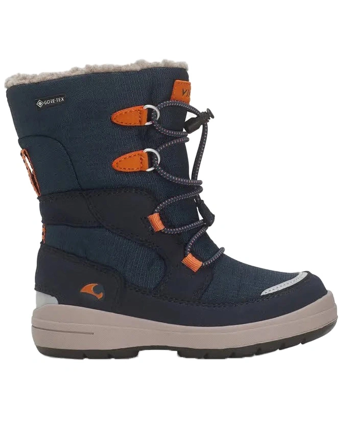 Schnee-Stiefel HASLUM GTX gefüttert in navy/rust
