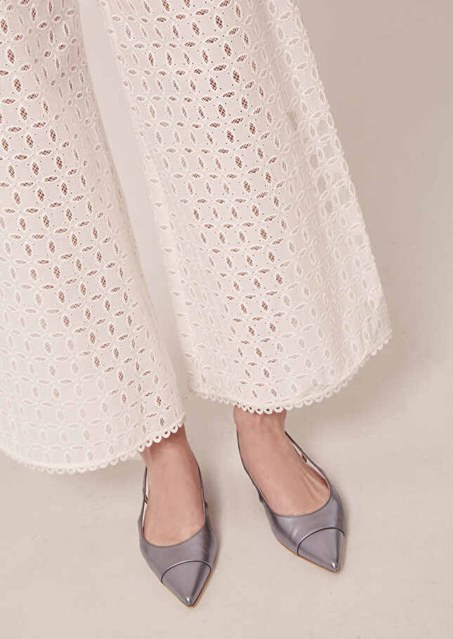 Pantalon Paquitablanc en broderie anglaise