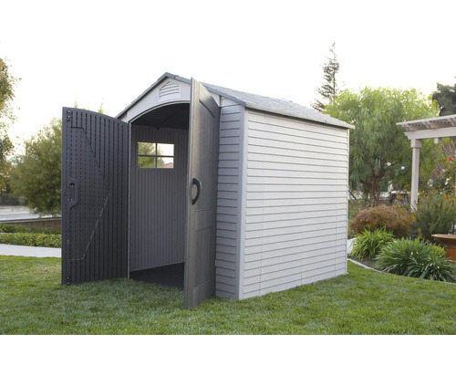 LIFETIME Project Factory tuinhuis met vloer, 214,5 x 213,5 cm, antraciet
