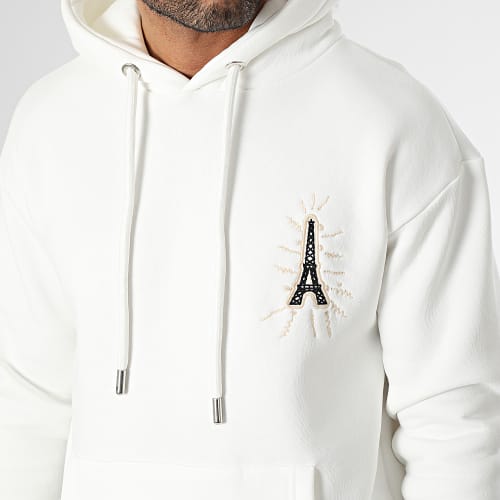 Sweat Capuche Blanc
