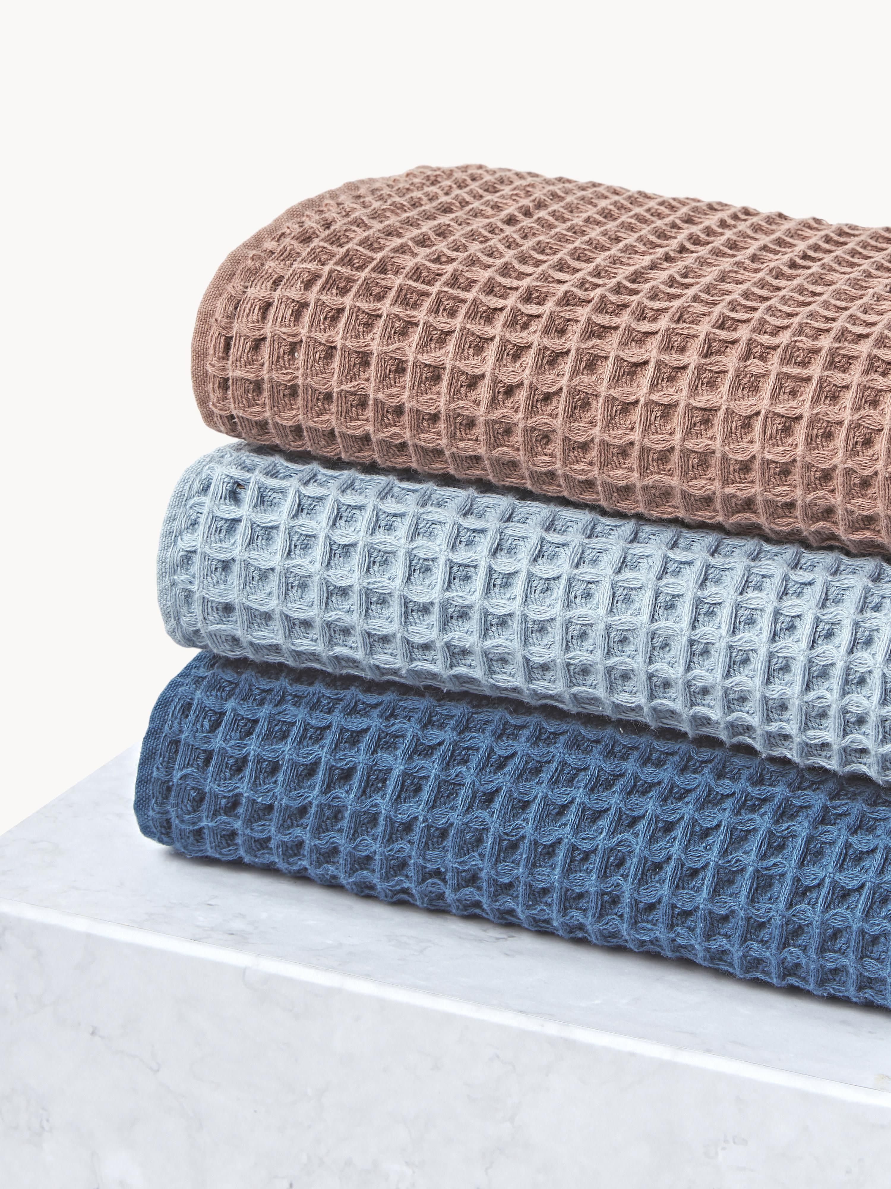 Handdoekenset Ines met wafelstructuur, in verschillende setgroottes