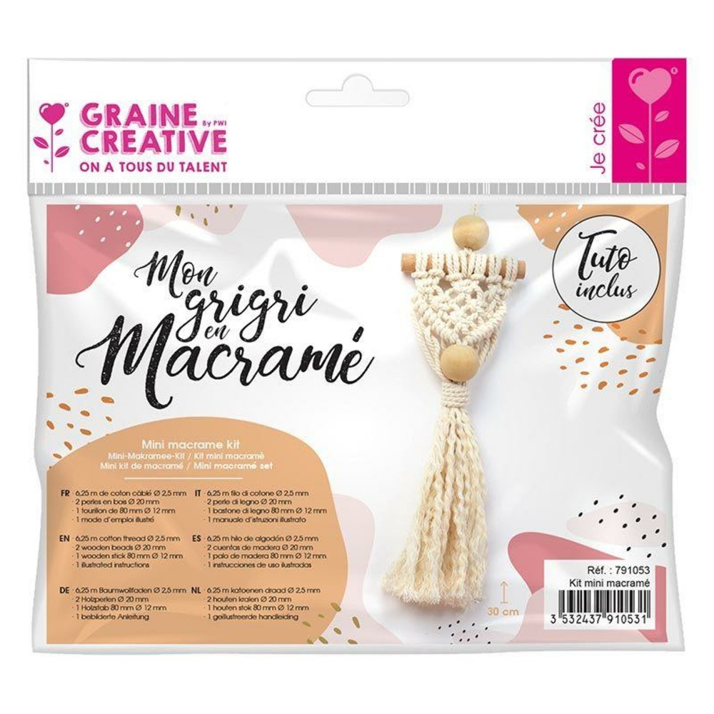 Kit mini macramé