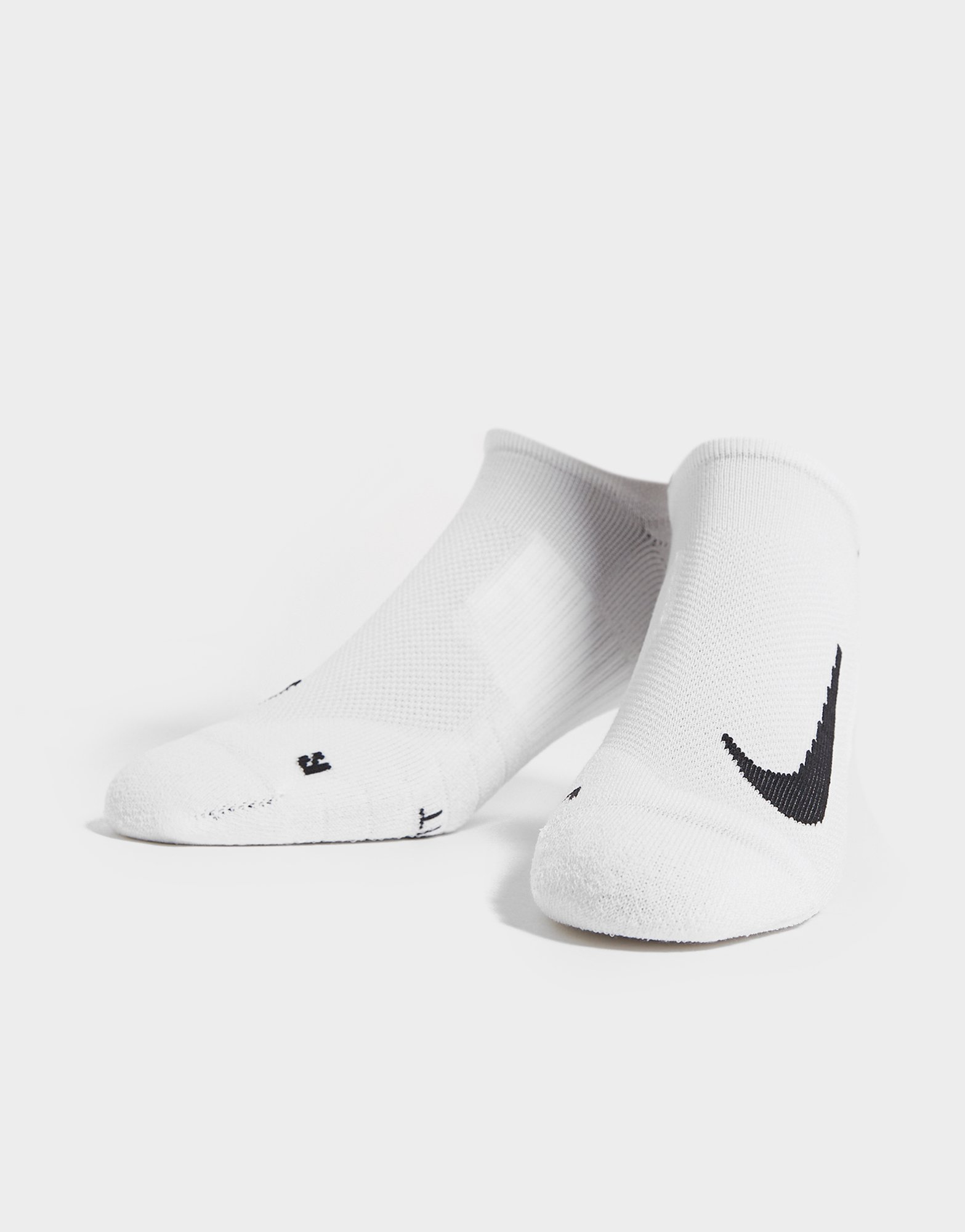 Nike Lot de 2 Paires de Chaussettes Invisibles Multiplier Running