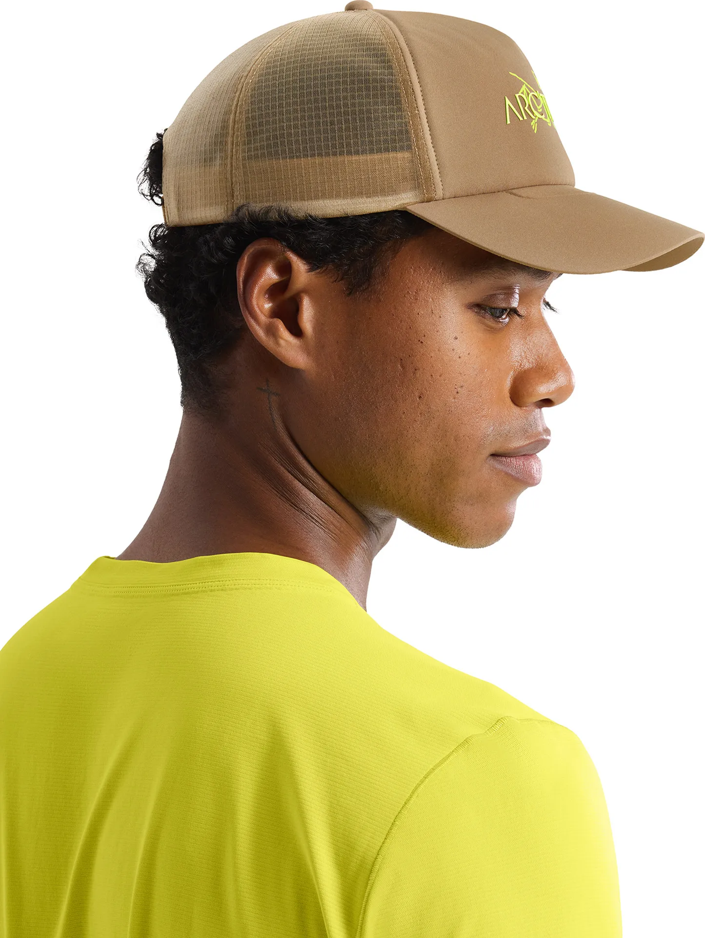 Arc'teryx Bird Word Trucker Hat Canvas / Euphoria