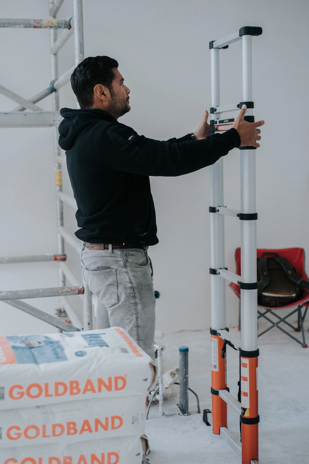 Batavia 7063596 Telescopische ladder met SoftClose & AntiSlip - 3,27m - 11 sporten