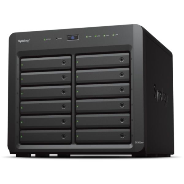 Synology DiskStation DS3622xs  NAS 12 Baías 16GB RAM Preta