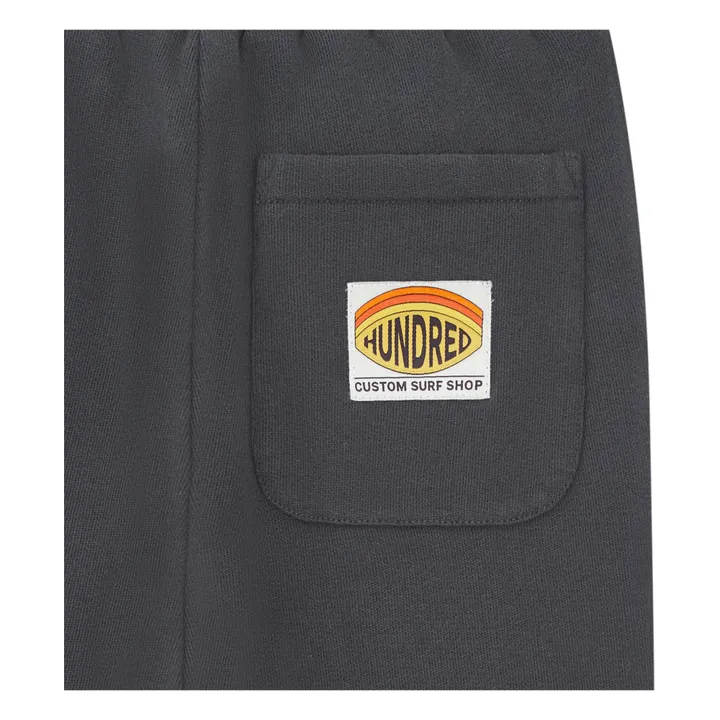 Hundred Pieces Jogging Slim En Coton Bio | Noir