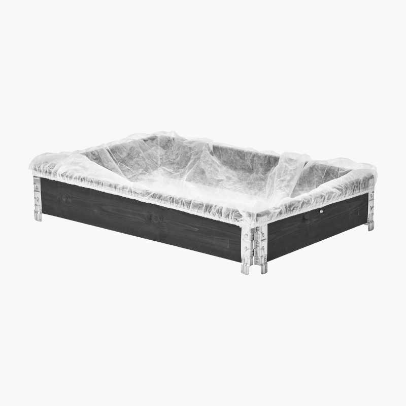 Fiberduk med strikk, 120 x 80 cm