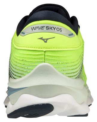 Chaussures de Running Mizuno Wave Sky 5 Jaune