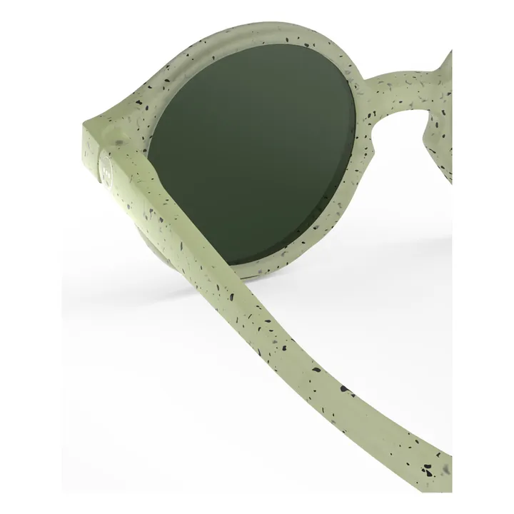 IZIPIZI Lunettes de Soleil #D Effet Moucheté Kids | Vert d'eau