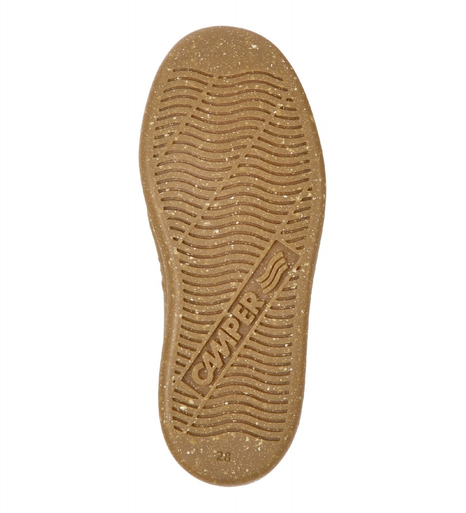 Botas de cano curto Camper Runner Four em couro branco