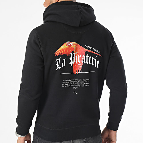 Sweat Capuche Parrot Edition Noir
