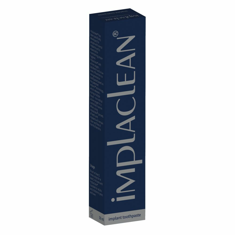 2x Implaclean Tandpasta 50 ml
