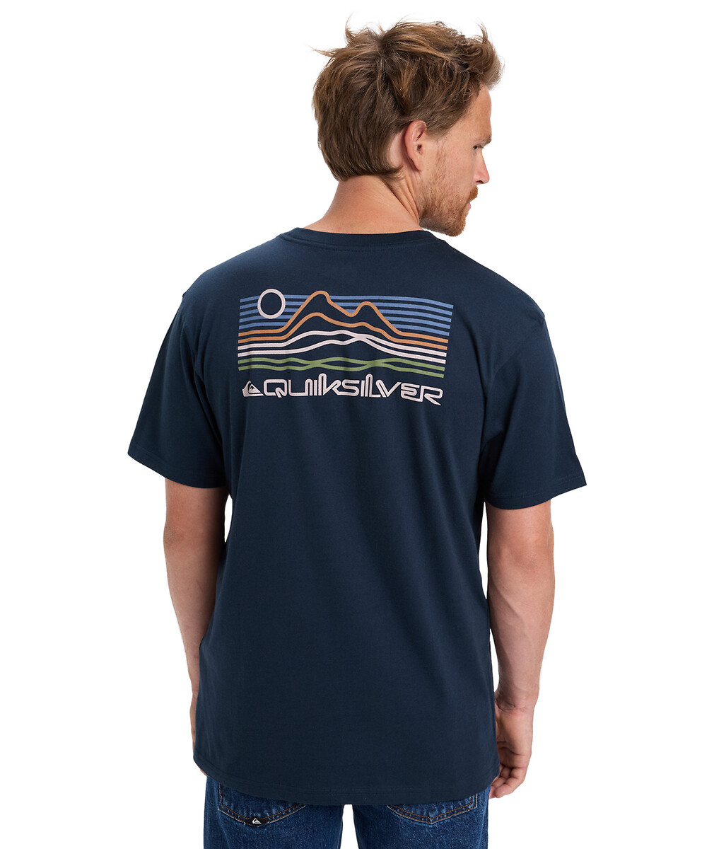 Camiseta de manga curta QUIKSILVER Light Waves