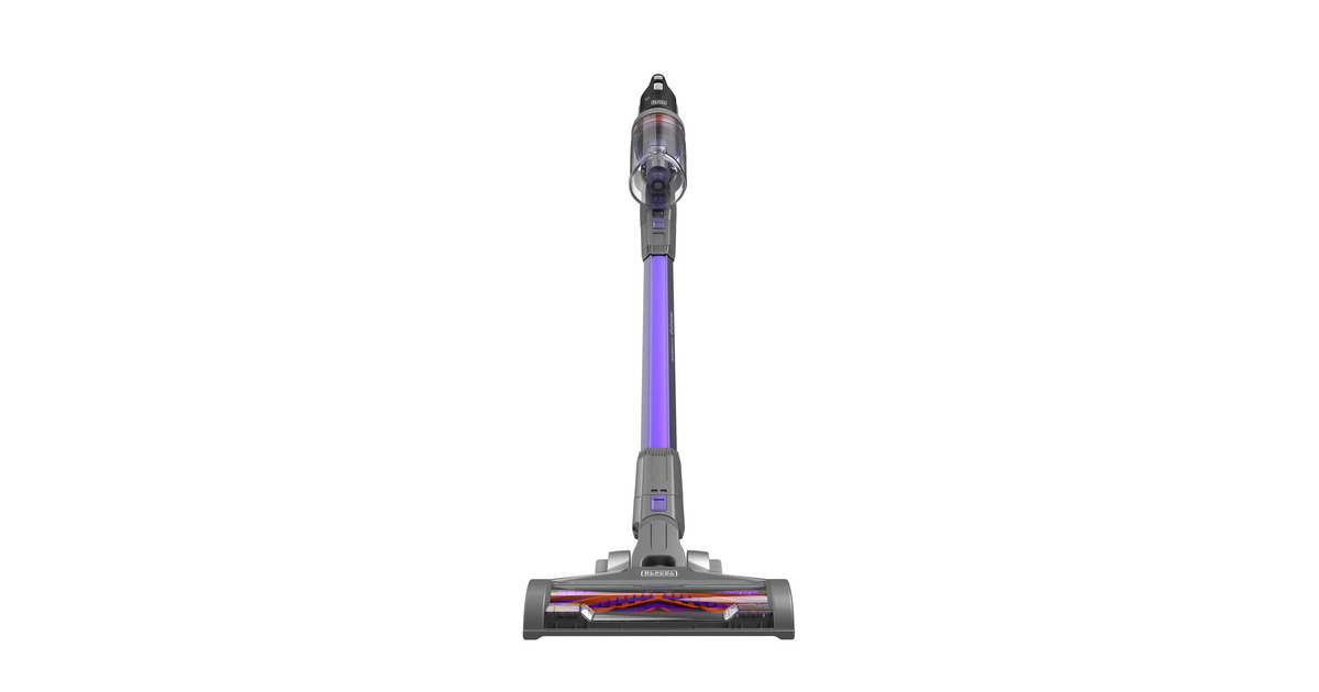 BLACK+DECKERBHFEV182CP-QW 18V 4IN1 PowerSeries Extreme PET steelstofzuiger  (Grijs/paars)