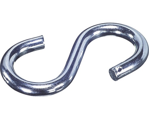 S-haken 5,8x60 mm, verzinkt, 50 stuks