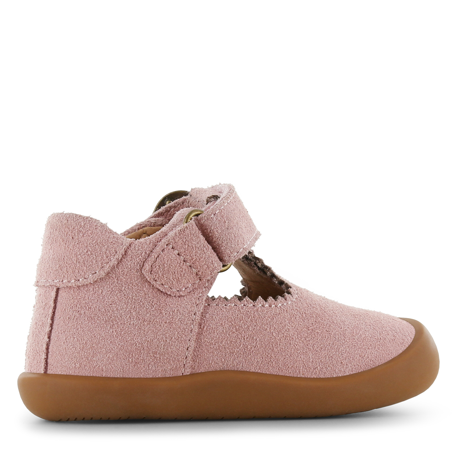 Shoesme roze T-band schoentje Leer | Meisjes schoenen