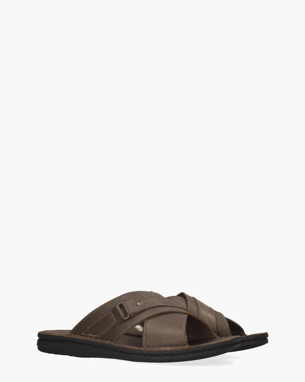 Cypres Walter Donkerbruin Herenslippers