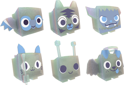 Pet Simulator Core Mystery Pack Figursett Series 2 4-Pakk