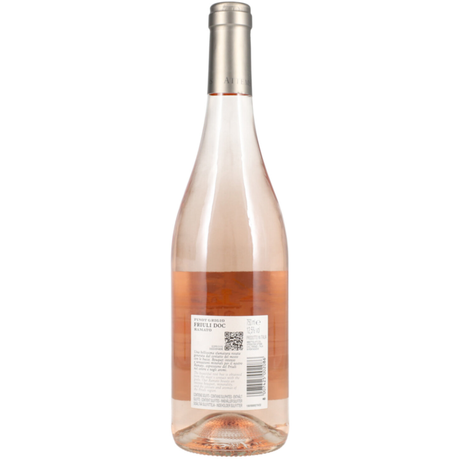 Friuli DOC Rosé Pinot Grigio Ramato Attems -75cl