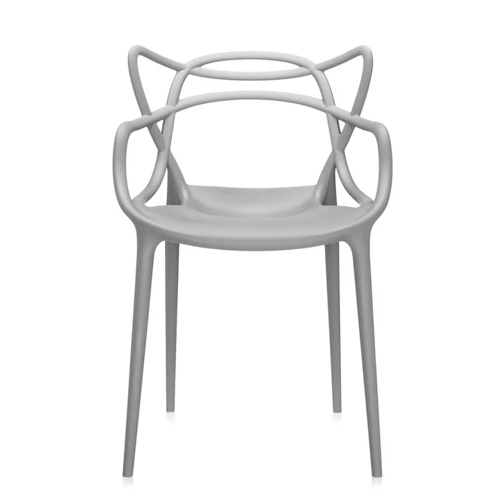 Kartell - Masters Stuhl, grau