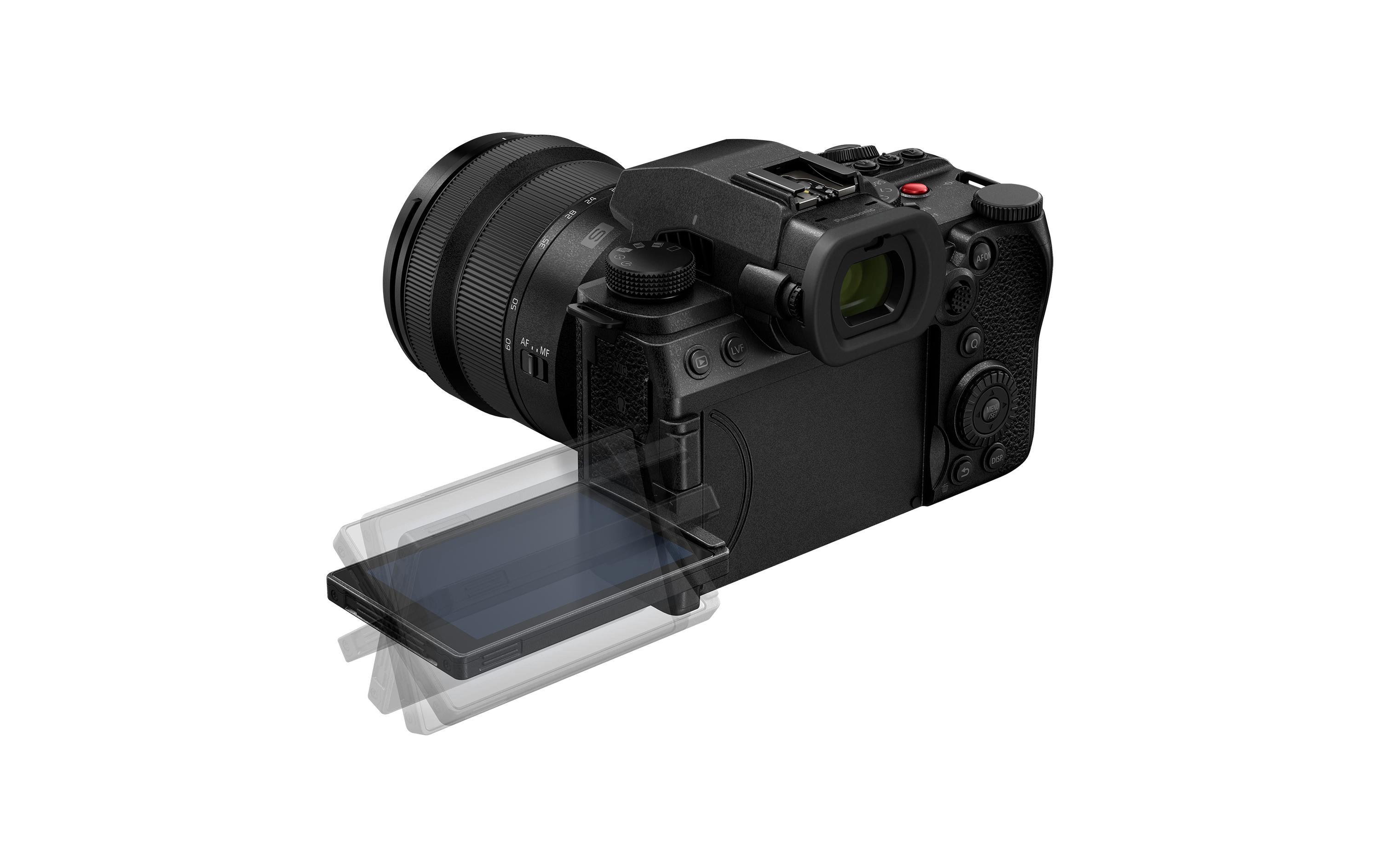 Fotokamera Lumix DC-S5M2XK<br>Kompakte spiegellose Vollformatkamera für professionelle Content-Ersteller mit 20-60mm Objektiv